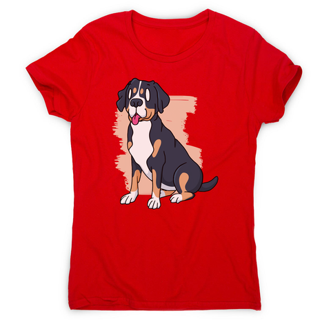 Swiss mountain dog women's t-shirt - Graphic Gear