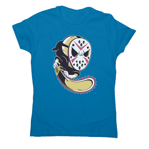 Grim reaper hockey mask women's t-shirt - Graphic Gear