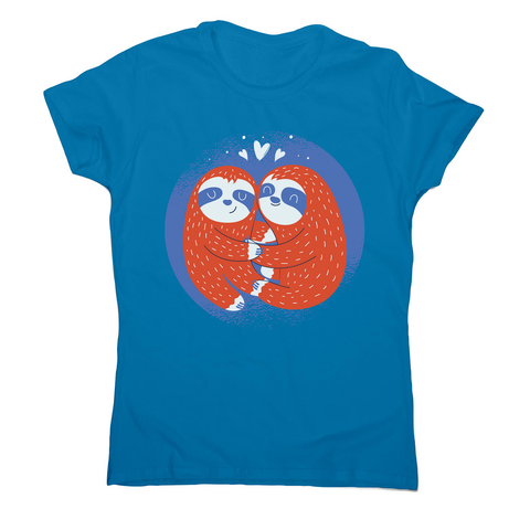 Valentines sloth women's t-shirt - Graphic Gear