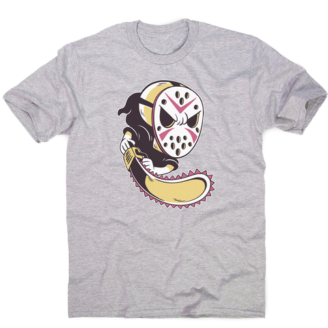 Grim reaper hockey mask men's t-shirt - Graphic Gear