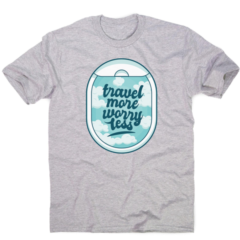 Travel quote men's t-shirt - Graphic Gear
