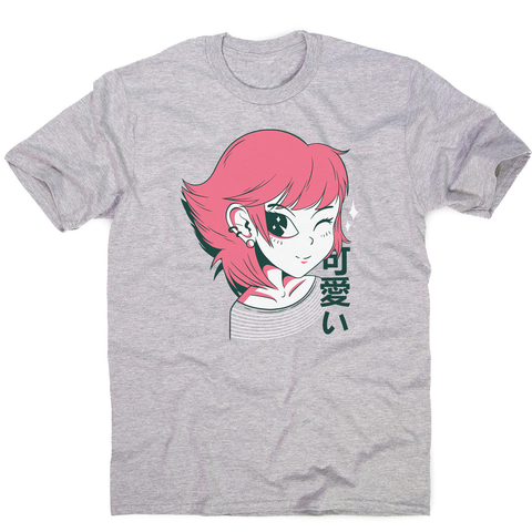Kawaii anime girl men's t-shirt - Graphic Gear