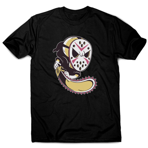 Grim reaper hockey mask men's t-shirt - Graphic Gear