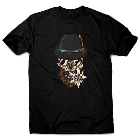 Hipster skull men's t-shirt - Graphic Gear