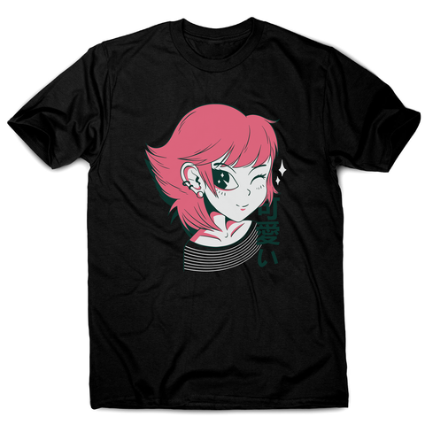 Kawaii anime girl men's t-shirt - Graphic Gear
