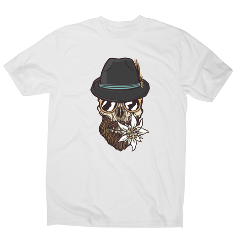 Hipster skull men's t-shirt - Graphic Gear