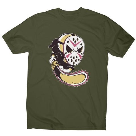 Grim reaper hockey mask men's t-shirt - Graphic Gear