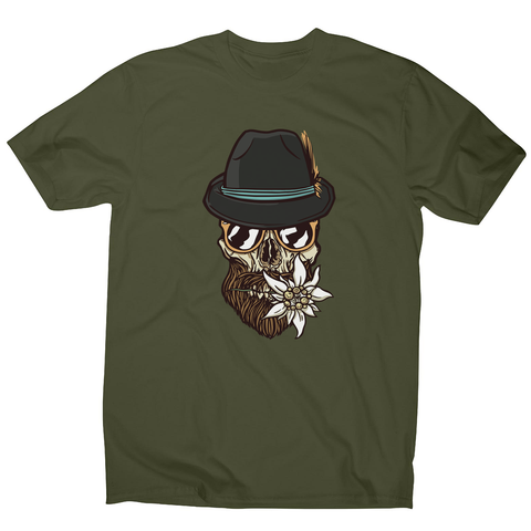 Hipster skull men's t-shirt - Graphic Gear