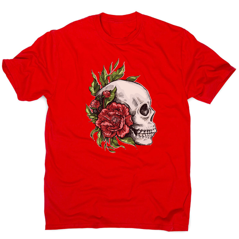 Skull roses men's t-shirt - Graphic Gear