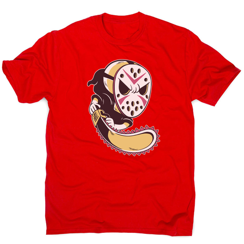 Grim reaper hockey mask men's t-shirt - Graphic Gear