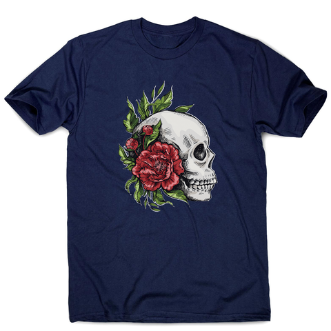 Skull roses men's t-shirt - Graphic Gear