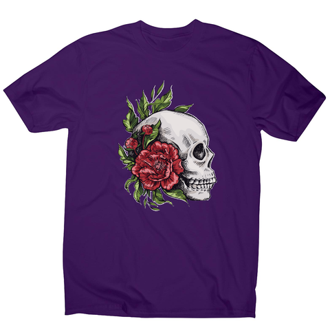 Skull roses men's t-shirt - Graphic Gear