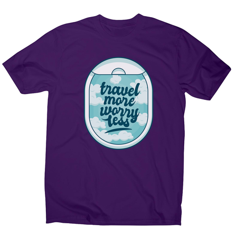 Travel quote men's t-shirt - Graphic Gear