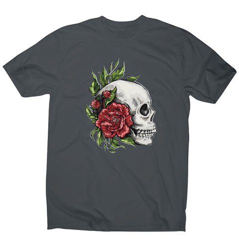 Skull roses men's t-shirt - Graphic Gear