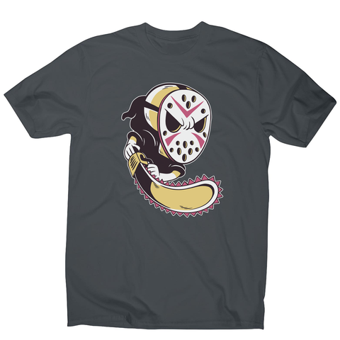 Grim reaper hockey mask men's t-shirt - Graphic Gear