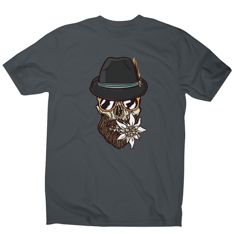 Hipster skull men's t-shirt - Graphic Gear