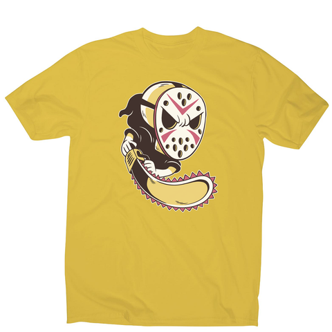 Grim reaper hockey mask men's t-shirt - Graphic Gear
