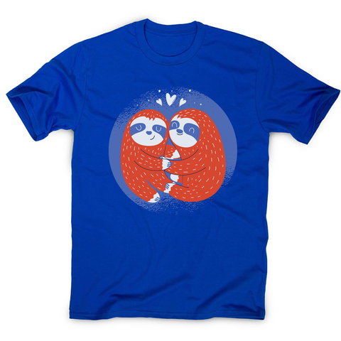 Valentines sloth men's t-shirt - Graphic Gear