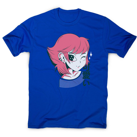 Kawaii anime girl men's t-shirt - Graphic Gear