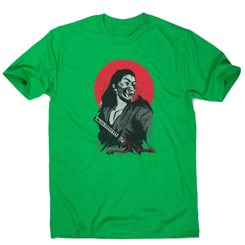 Male japanese warrior men's t-shirt - Graphic Gear
