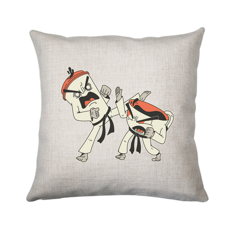 Coffee tea fight cushion cover pillowcase linen home decor - Graphic Gear