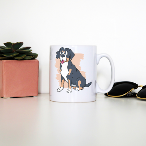 Swiss mountain dog mug coffee tea cup - Graphic Gear