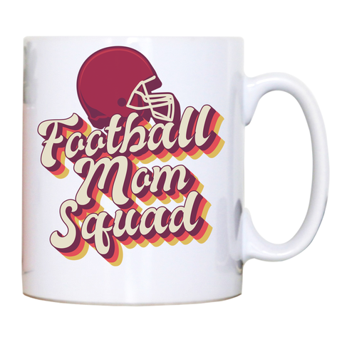 Football mom squad mug coffee tea cup - Graphic Gear