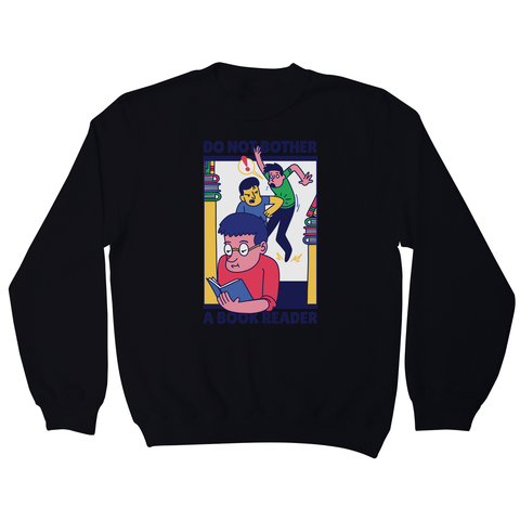Book reader sweatshirt - Graphic Gear