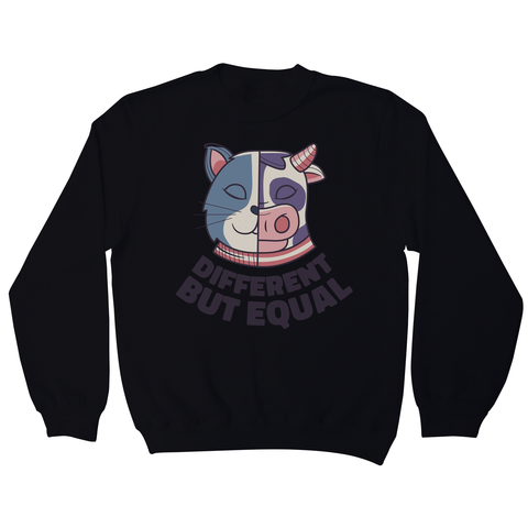 Different but equal sweatshirt - Graphic Gear