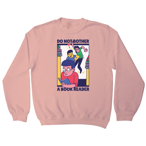 Book reader sweatshirt - Graphic Gear