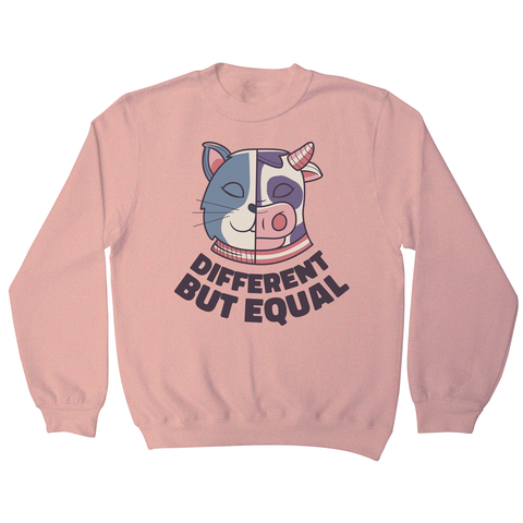 Different but equal sweatshirt - Graphic Gear