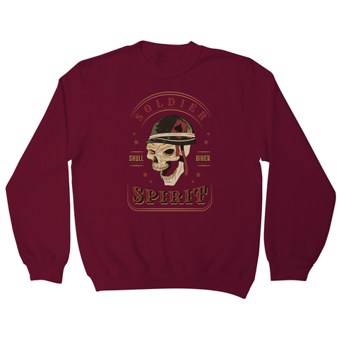 Skull soldier sweatshirt - Graphic Gear