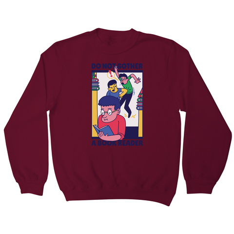 Book reader sweatshirt - Graphic Gear