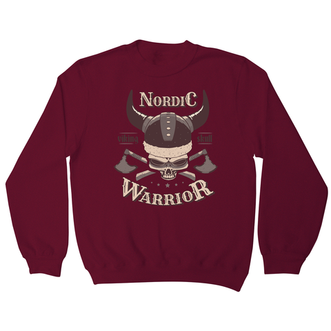 Skull viking sweatshirt - Graphic Gear