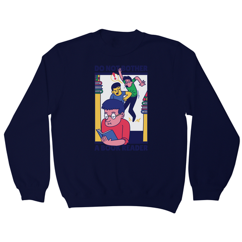 Book reader sweatshirt - Graphic Gear