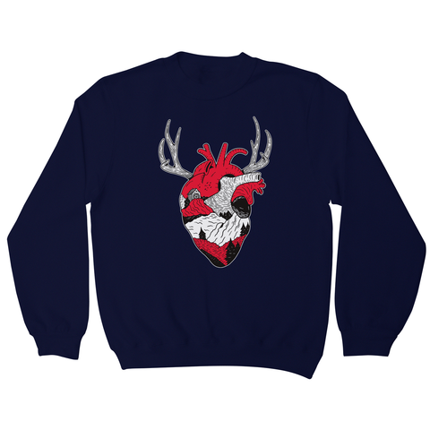 Forest heart sweatshirt - Graphic Gear