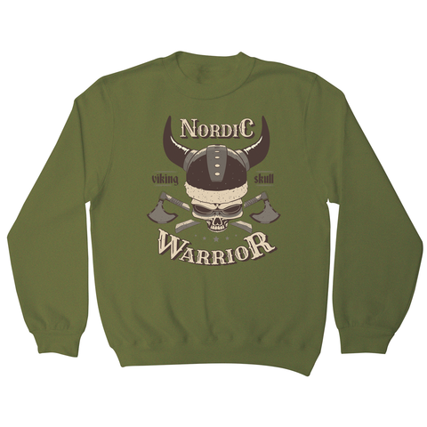 Skull viking sweatshirt - Graphic Gear