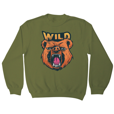 Wild bear sweatshirt - Graphic Gear