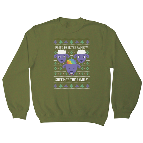 Rainbow sheep sweatshirt - Graphic Gear