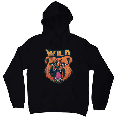 Wild bear hoodie - Graphic Gear