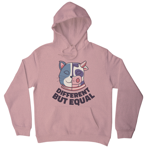 Different but equal hoodie - Graphic Gear
