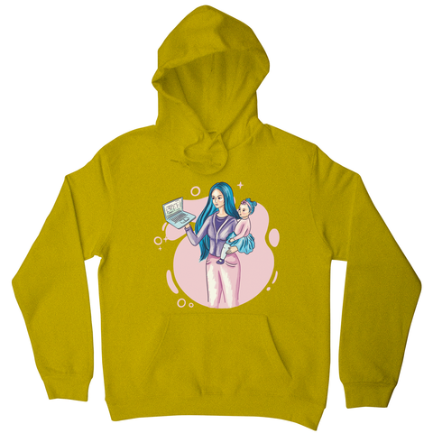 Working mom hoodie - Graphic Gear