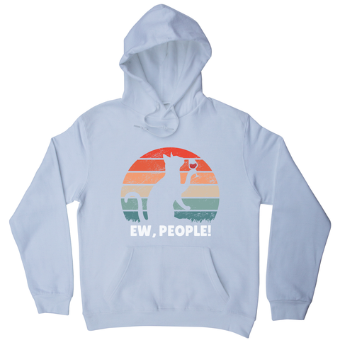 Drinking cat sunset hoodie - Graphic Gear