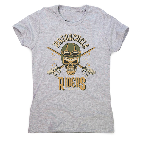 Skull biker women's t-shirt - Graphic Gear