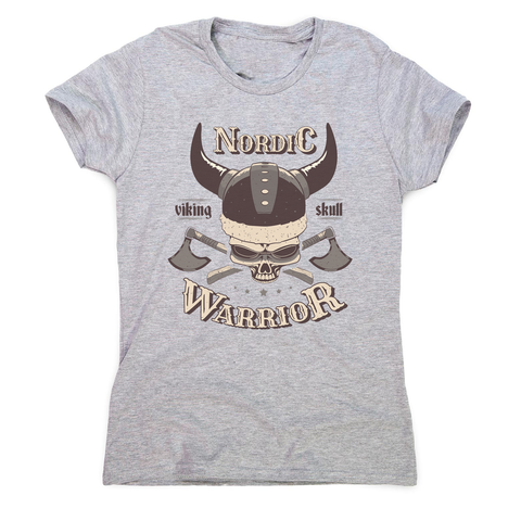 Skull viking women's t-shirt - Graphic Gear