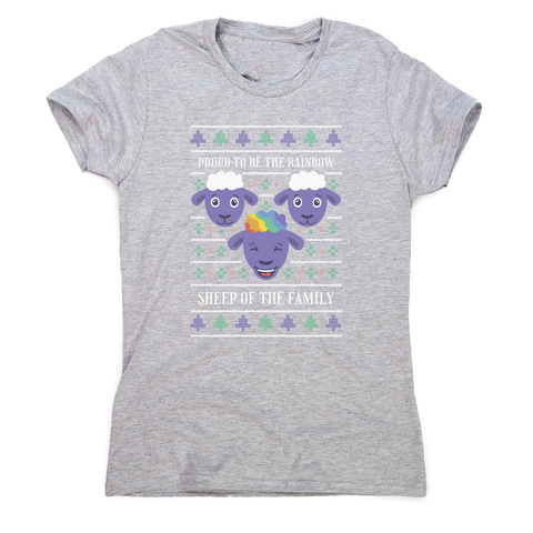 Rainbow sheep women's t-shirt - Graphic Gear