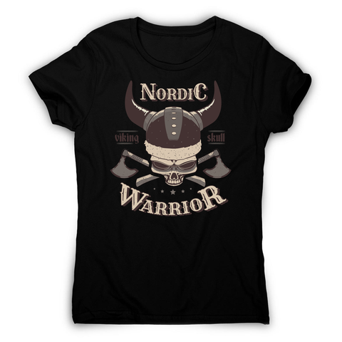 Skull viking women's t-shirt - Graphic Gear