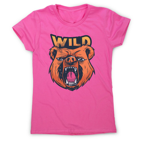 Wild bear women's t-shirt - Graphic Gear