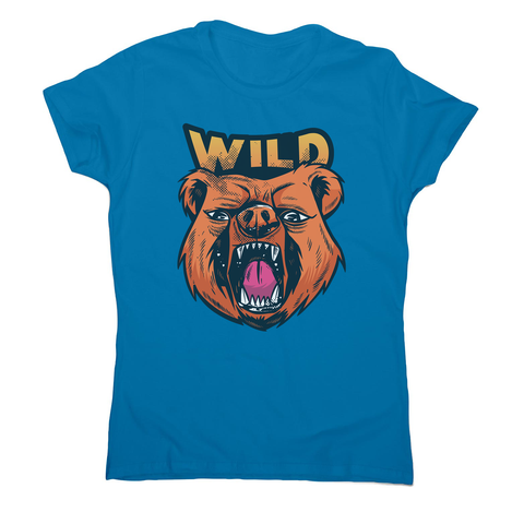 Wild bear women's t-shirt - Graphic Gear