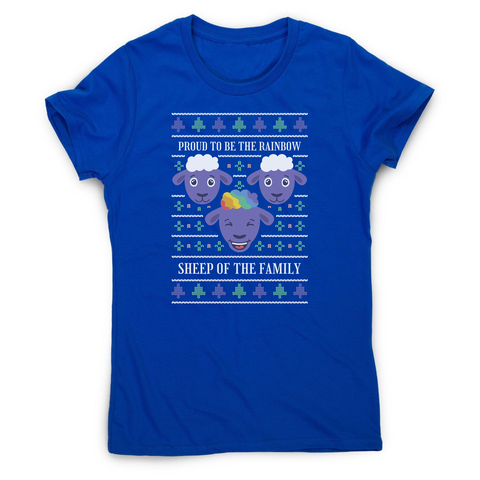 Rainbow sheep women's t-shirt - Graphic Gear